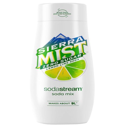 Sodastream Sierra Mist Zero Sugar Lemon-Lime Soda Mix 440 ml 1924219010